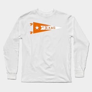 Texas Pennant Long Sleeve T-Shirt